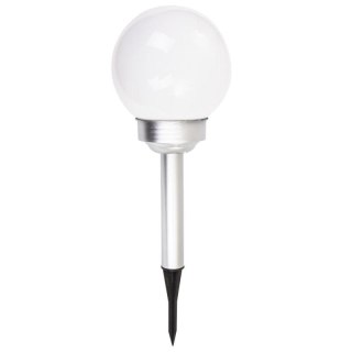LAMPA SOLARNA KULA MLECZNA 15x44CM