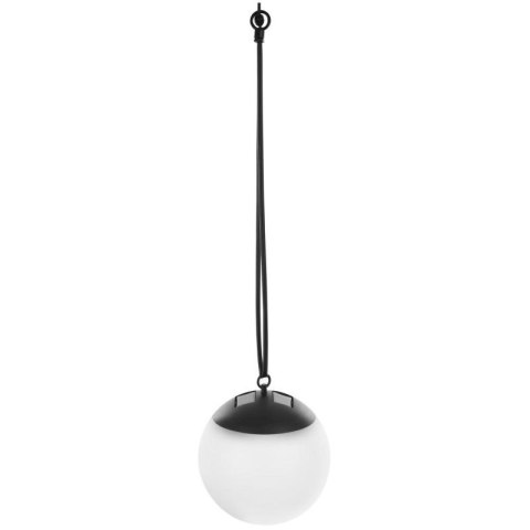 LAMPA SOLARNA PLASTIKOWA KULA WISZĄCA 20CM