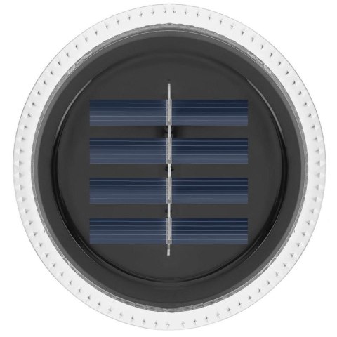 LAMPY SOLARNE DYSKOWE DO WBICIA W GRUNT LUB MONTAŻU NA ŚCIANIE 2SZT