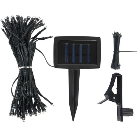 OŚWIETLENIE SOLAR PARASOLA OGRODOWEGO 5M 72LED