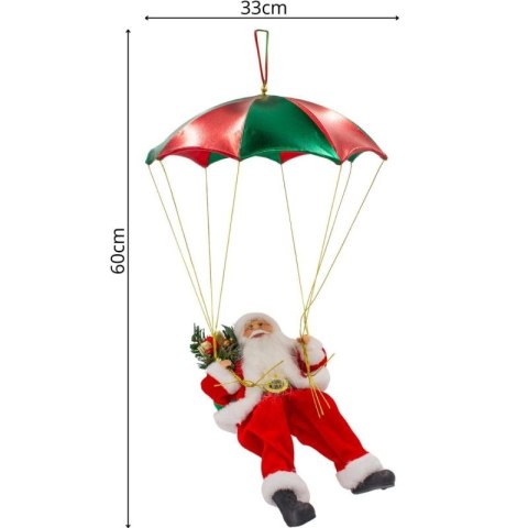 MIKOŁAJ NA SPADOCHRONIE 60CM MICA MICA