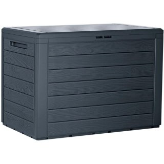 SKRZYNIA OGRODOWA 190L ANTRACYT WOODEBOX