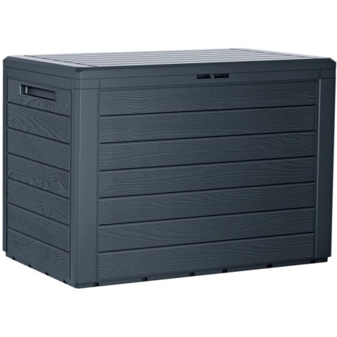 SKRZYNIA OGRODOWA 190L ANTRACYT WOODEBOX