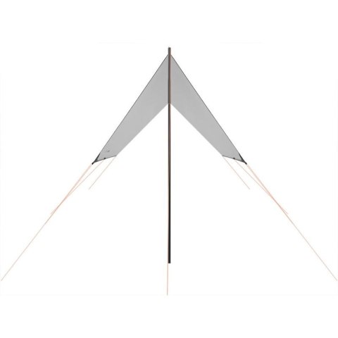 NAMIOT ZADASZENIE ŻAGIEL PRZECIWSŁONECZNY Z SŁUPKAMI 3X4X2.4M