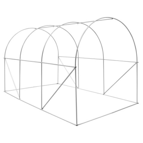 SZKLARNIA TUNEL OGRODOWY 200X300X200CM PE KONTRUKCJA STAL ZIELONA