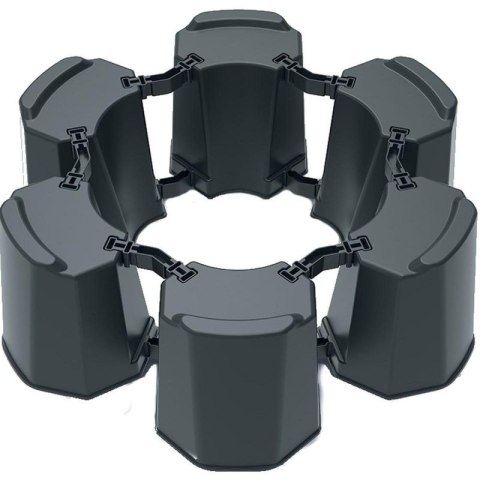 PODSTAWA DO ZBIORNIKA NA WODĘ DESZCZÓWKĘ MODULAR 6 BASECAN ANTRACYT