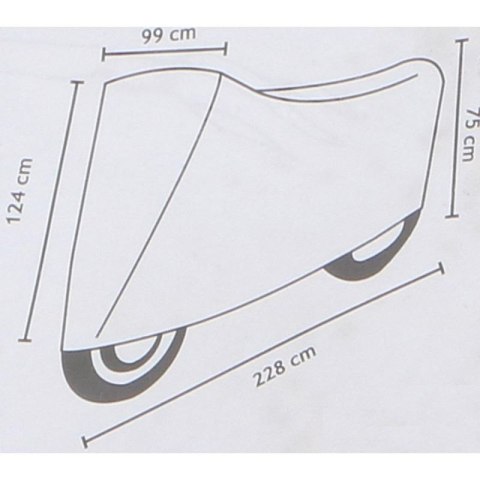 POKROWIEC NA MOTOR 228x124/75x99CM DUNLOP Dunlop