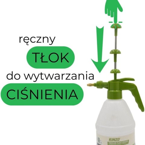 SPRYSKIWACZ CIŚNIENIOWY DO ROŚLIN 2L KINZO - MIX Kinzo