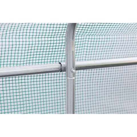 SZKLARNIA TUNEL OGRODOWY 300x600x200CM PE KONSTRUKCJA STAL ZIELONY