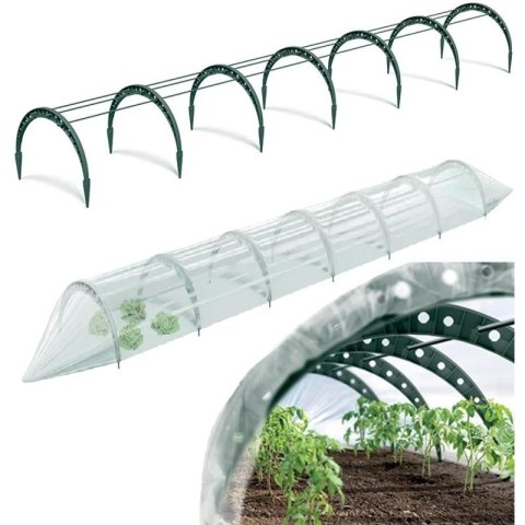 TUNEL FOLIOWY SZKLARNIA FLOO 360CM ZIELONY LEŚNY