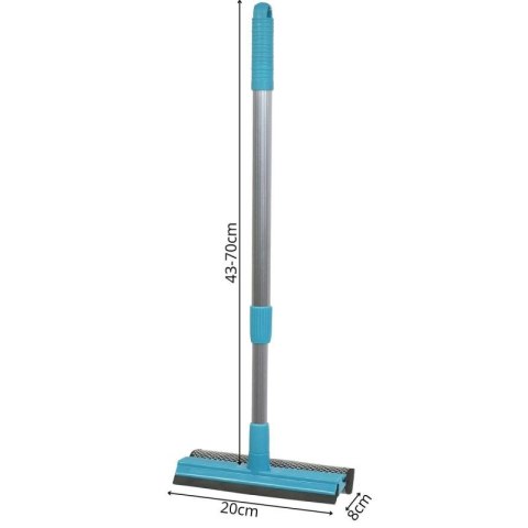 ŚCIĄGACZKA WODY Z SZYB I LUSTER Z RĄCZKĄ REGULOWANA 43-70CM ALPINA Alpina