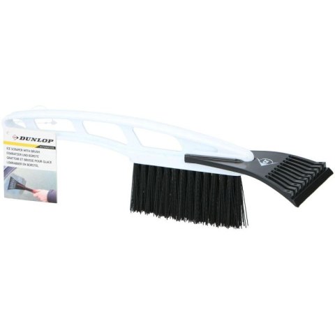 SKROBACZKA DO LODU SZCZOTKA 2W1 31CM DUNLOP BIAŁA Dunlop