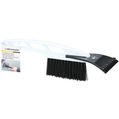 SKROBACZKA DO LODU SZCZOTKA 2W1 31CM DUNLOP BIAŁA Dunlop