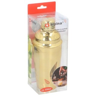 SHAKER DO KOKTAJLI 550ML ALPINA ZŁOTY Alpina