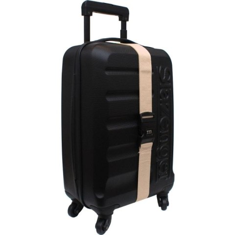 UNIWERSALNY PAS ZABEZPIECZAJĄCY DO WALIZKI SPINAJĄCY 180x5CM NA SZYFR PROWORLD BEŻ ProWorld