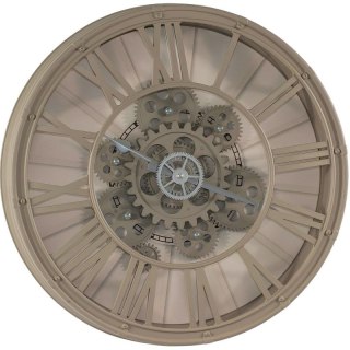 ZEGAR ŚCIENNY OBROTOWY MECHANIZM 38CM CAPPUCCINO