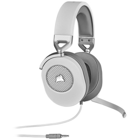 Corsair HS65 SURROUND Zestaw słuchawkowy Przewodowa Ręczny Gaming Biały Corsair