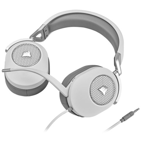 Corsair HS65 SURROUND Zestaw słuchawkowy Przewodowa Ręczny Gaming Biały Corsair