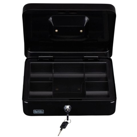 KASETKA METALOWA NA PIENIĄDZE DOKUMENTY 25x8,5x18CM BLACK + DECKER
