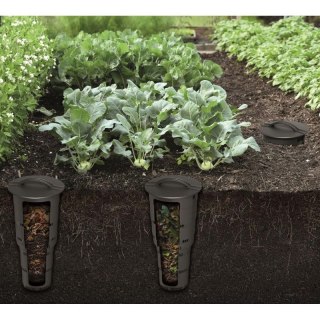 KOMPOSTOWNIK OGRODOWY PODZIEMNY COMBIOSOIL 11L CZARNY