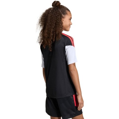 Koszulka dla dzieci adidas Tiro 26 League Jersey czarno-czerwona KB1326 Adidas