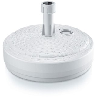 PODSTAWA DO PARASOLA UMBRELLA BASE OKRĄGŁA RATAN BIAŁY