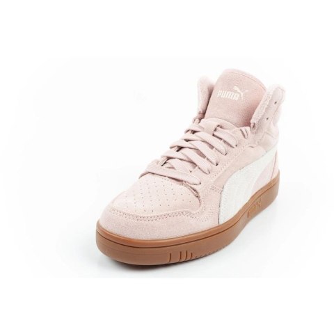 Puma buty damskie sportowe Reb-L Mid pudrowy róż za kostkę na zimę Puma