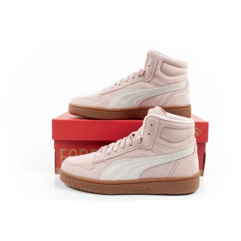 Puma buty damskie sportowe Reb-L Mid pudrowy róż za kostkę na zimę Puma