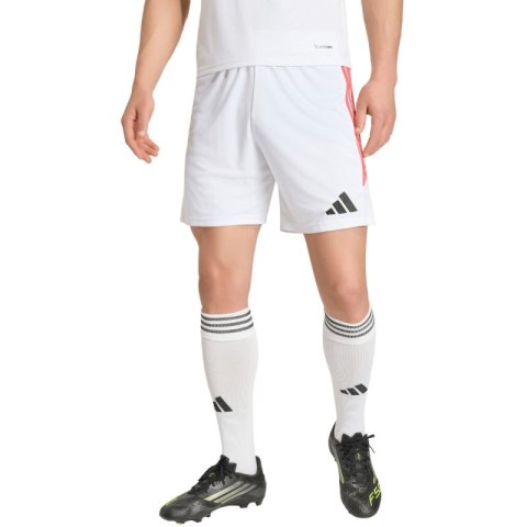 Spodenki męskie adidas Tiro 26 League Match biało-czerwone KR0365 Adidas