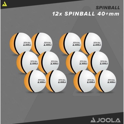 PIŁECZKI DO TENISA STOŁOWEGO JOOLA SPINBALL 12 SZT Joola