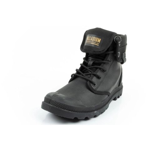 Palladium buty sportowe damskie Baggy Coated trampki za kostkę modne czarne Palladium