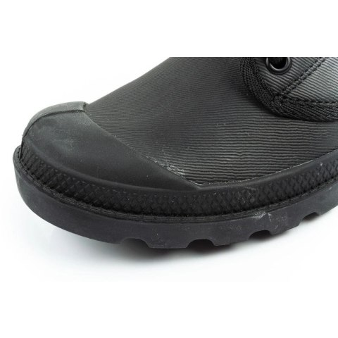 Palladium buty sportowe damskie Baggy Coated trampki za kostkę modne czarne Palladium