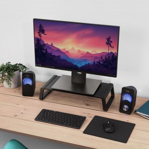 Podstawka pod monitor TRUST MONTA GLASS MONITOR STAND BLK 25271 Trust