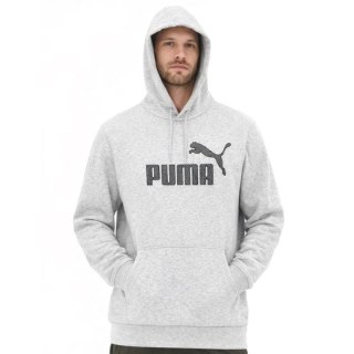 Puma bluza sportowa kangurka z kapturem męska szara modna bawełniana Puma