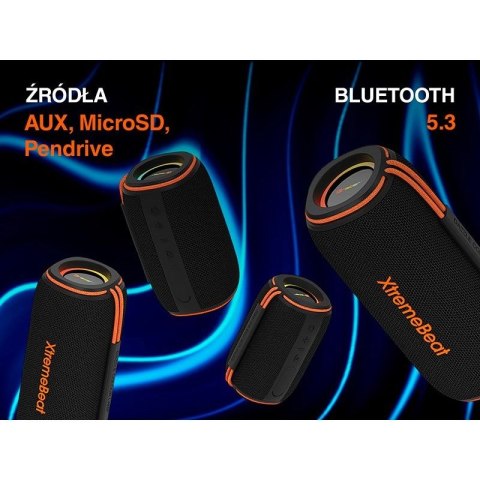 TRACER GŁOŚNIK TWS XTREMEBEAT LITE BLUETOOTH RGB