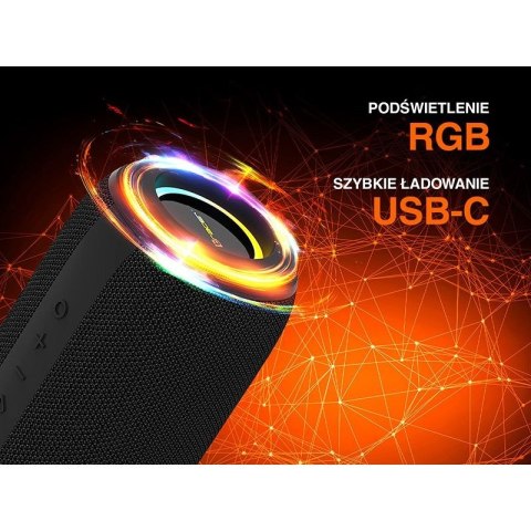 TRACER GŁOŚNIK TWS XTREMEBEAT LITE BLUETOOTH RGB