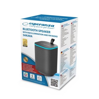 ESPERANZA GŁOŚNIK BLUETOOTH RGB SAKARA EP155 Esperanza