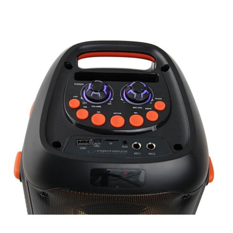 ESPERANZA GŁOŚNIK BT FM LED RGB KARAOKE SINGER EP156 Esperanza