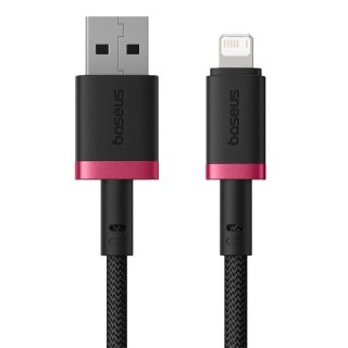 Kabel Baseus Dura 2.4A 1m (czerwono-czarny)
