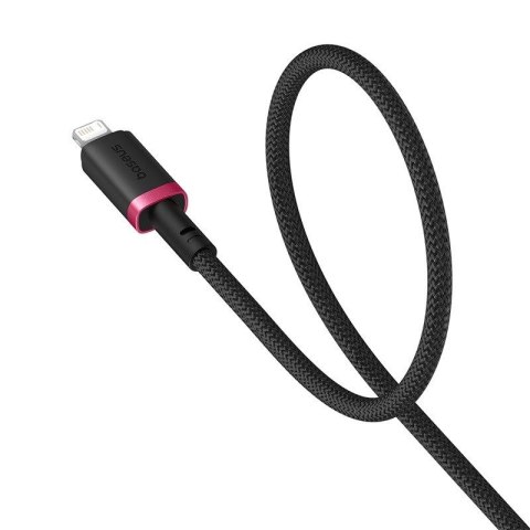 Kabel Baseus Dura 2.4A 1m (czerwono-czarny)