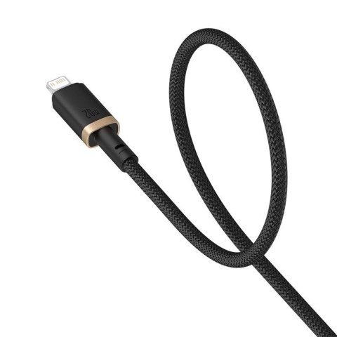 Kabel Baseus Dura Typ C 20W 2m (czarno-złoty)