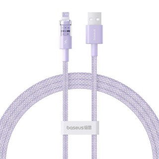 Kabel Baseus Gem 2.4A 1m (fioletowy)