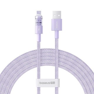 Kabel Baseus Gem 2.4A 2m (fioletowy)