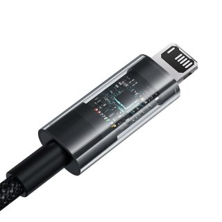 Kabel Baseus Gem Typ USB typ A do iP 2.4A (czarny)