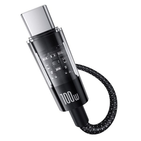 Kabel Baseus Gem USB-USB C 100W 1m (czarny)