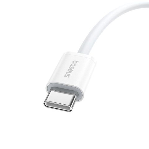 Kabel Baseus Superior Typ C-Typ C 30W 1m (biały)