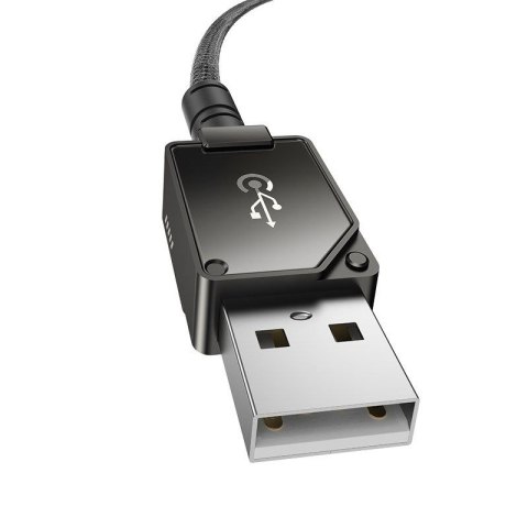 Kabel Baseus Unbreakable USB-IP 2.4A 2m (czarny)