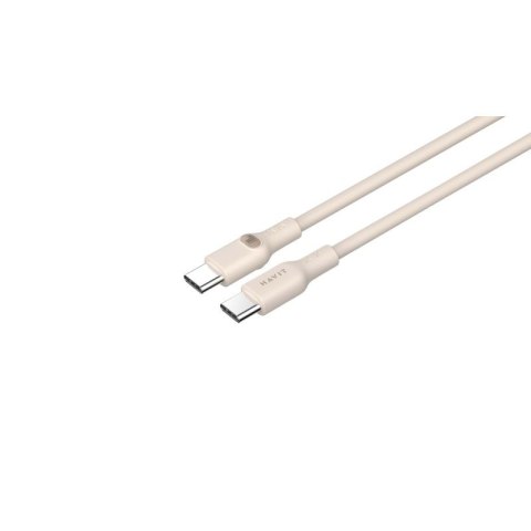 Kabel Havit Typ C CB6284 2.0m (beżowy) Havit