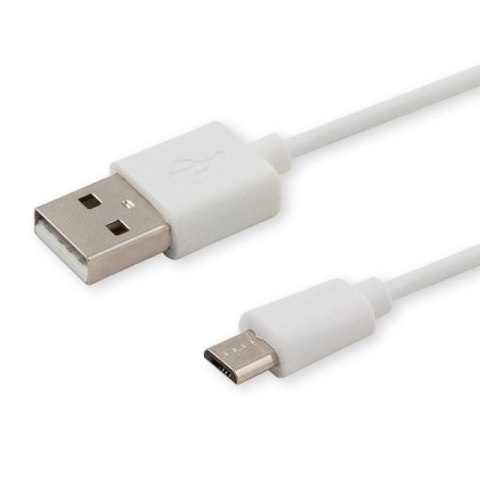 Kabel SAVIO CL-123 (Micro USB - USB 2.0 ; 1m; kolor biały) Savio