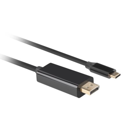LANBERG KABEL USB-C(M)->DISPLAYPORT(M) 3M 4K 60HZ CZARNY CA-CMDP-10CU-0030-BK